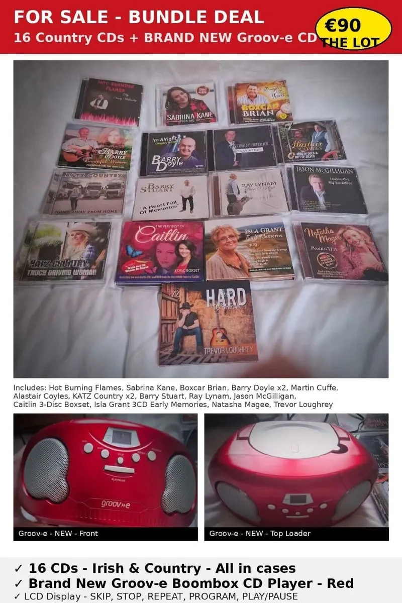 Cds and Cd Player