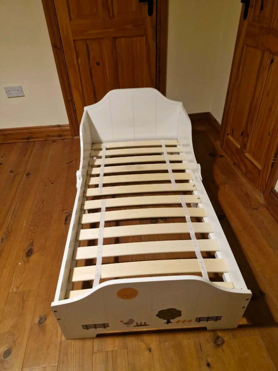 Nested Wooden Toddler bed - Image 2
