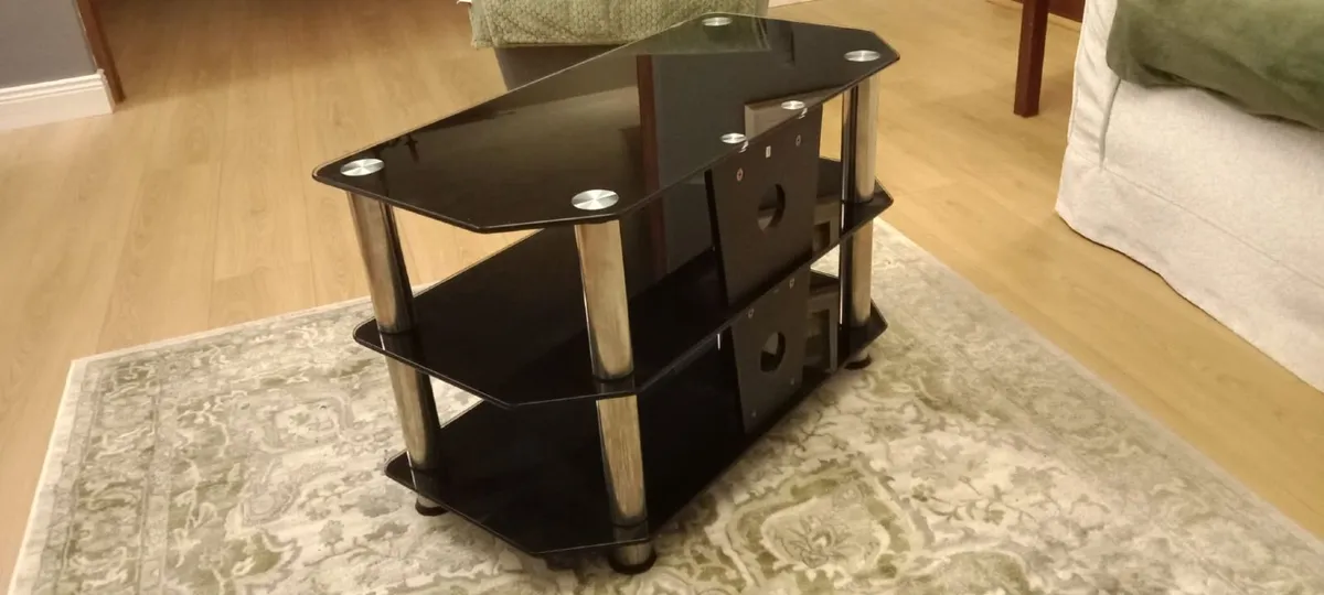 3-Tier Hi-Fi & TV Display Cabinet - Image 3