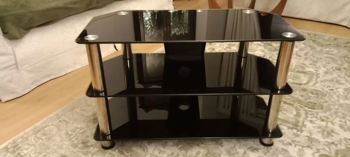 3-Tier Hi-Fi & TV Display Cabinet - Image 1