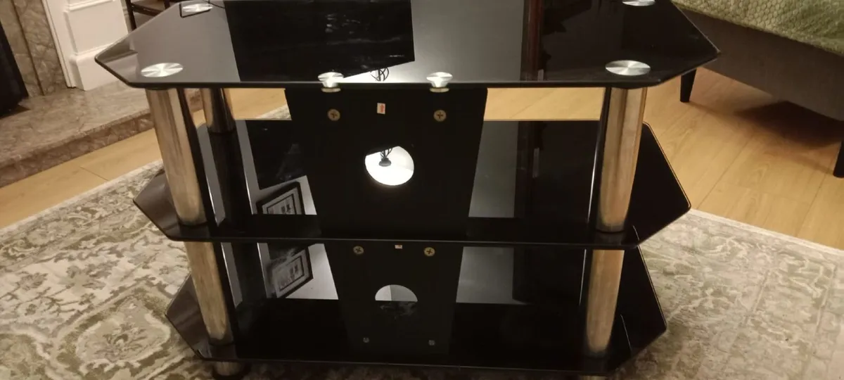 3-Tier Hi-Fi & TV Display Cabinet - Image 4