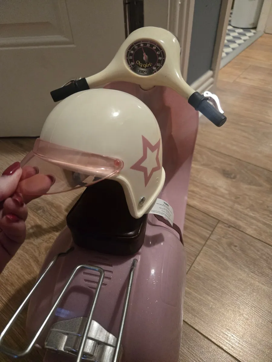 Our Generation moped and doll - Image 2