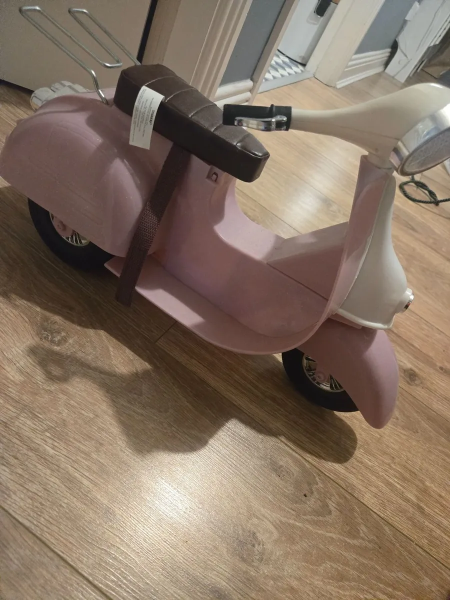 Our Generation moped and doll - Image 3