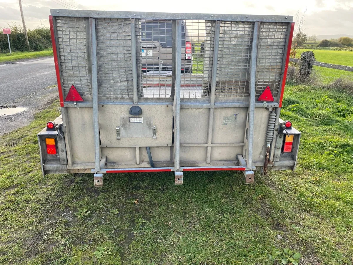 12 x 6  Ifor williams plant trailer - Image 3