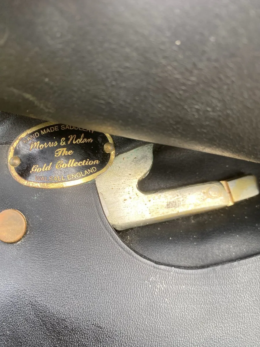 Morris and Nolan pony Leather saddle - Image 4