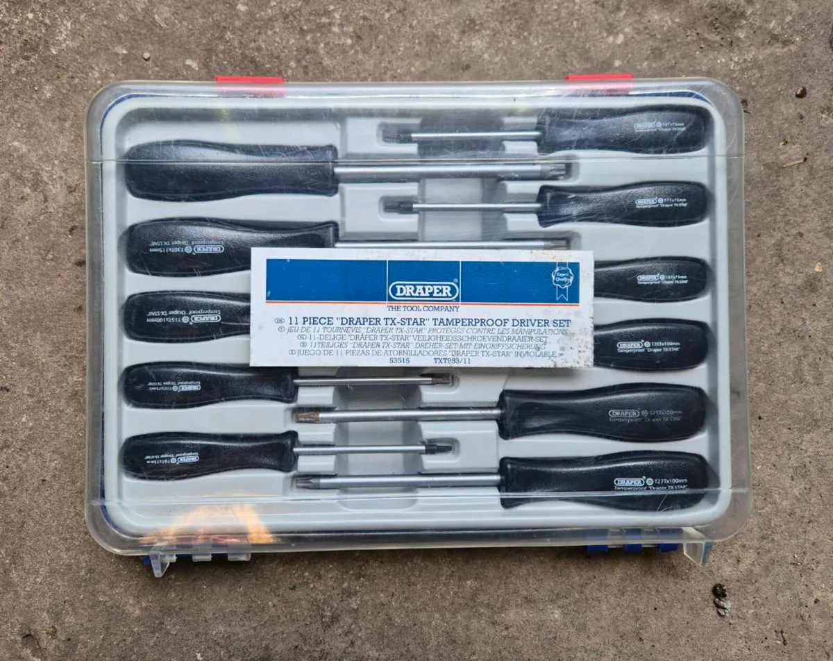 Draper TX Star  Driver Set