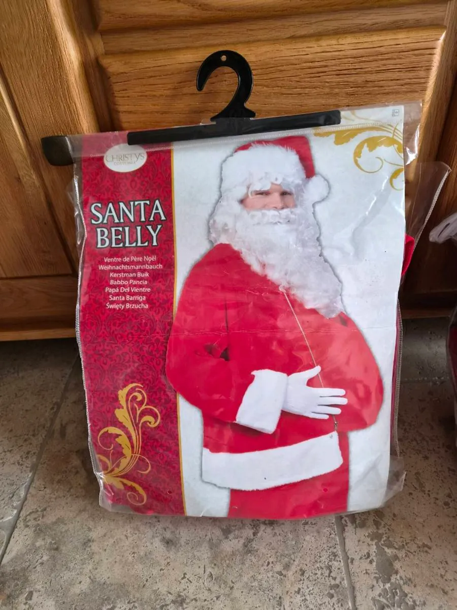 Luxury Santa suit, Santa belly & accessories - Image 3