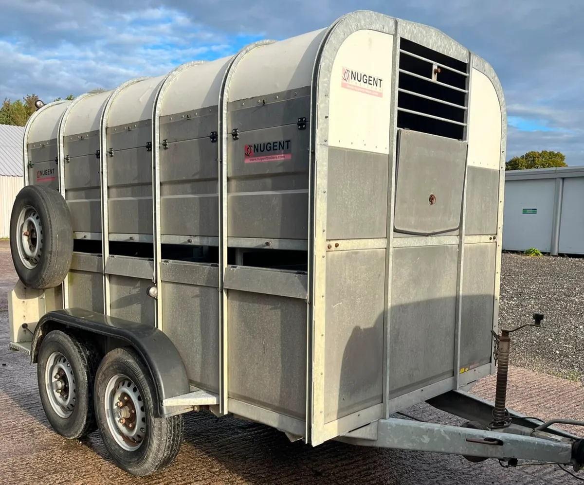 10X5'6 Nugent Livestock Trailer - Image 1