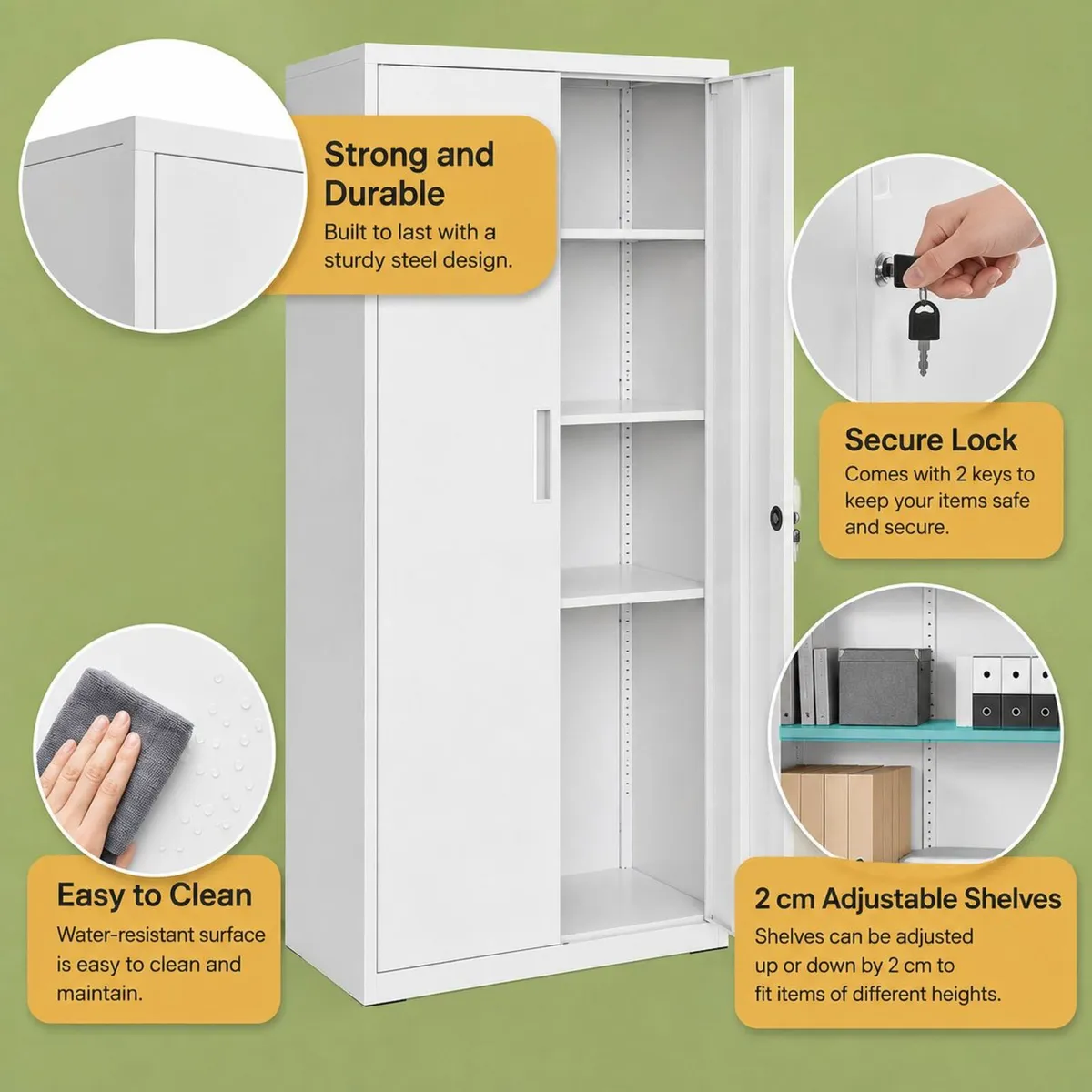 Multi purpose storage cabinet - FREE DELIVERY - Image 2