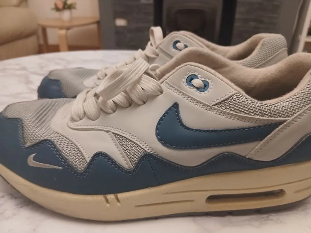Nike Air Max 1 x Patta Noise Aqua - UK 10 - Image 1