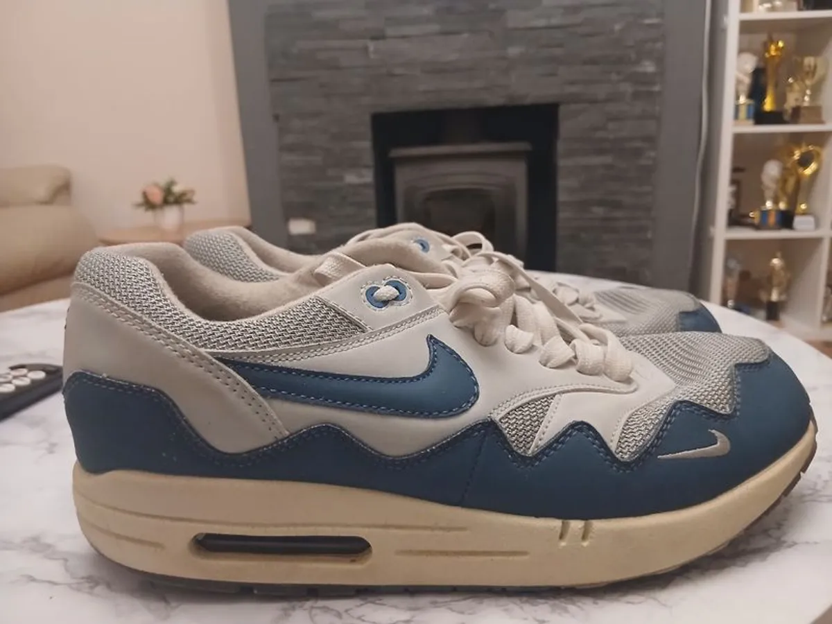 Nike Air Max 1 x Patta Noise Aqua - UK 10 - Image 2