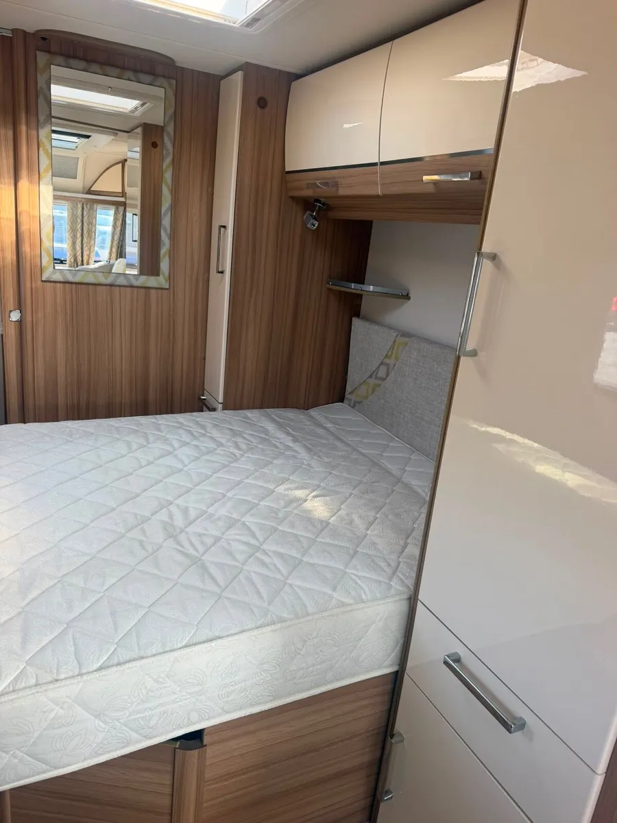 Lunar Clubman 2018 . 4 Berth Caravan . End Bedroom - Image 4