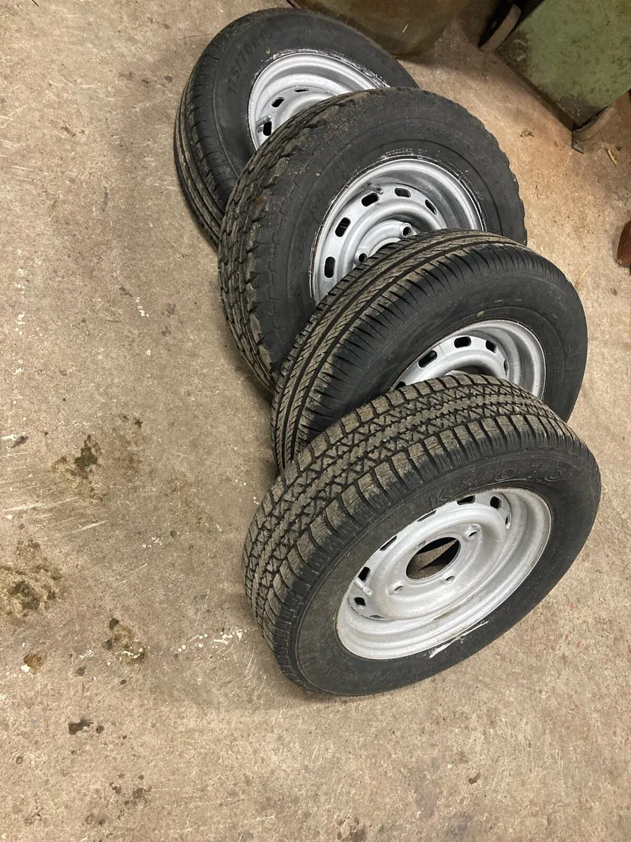 Trailer wheels - Image 1