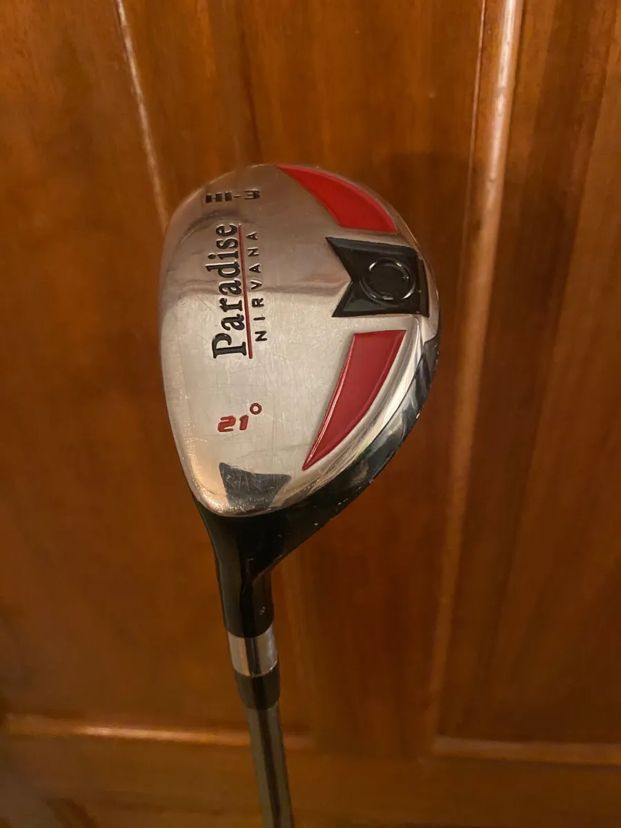 Left Handed 21 degree rescue Paradise As New - Image 1