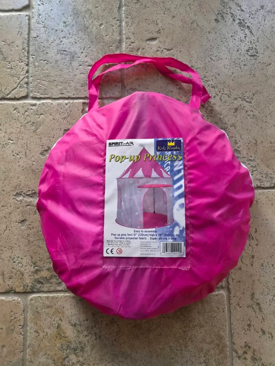 Princess pop up tent - Image 1