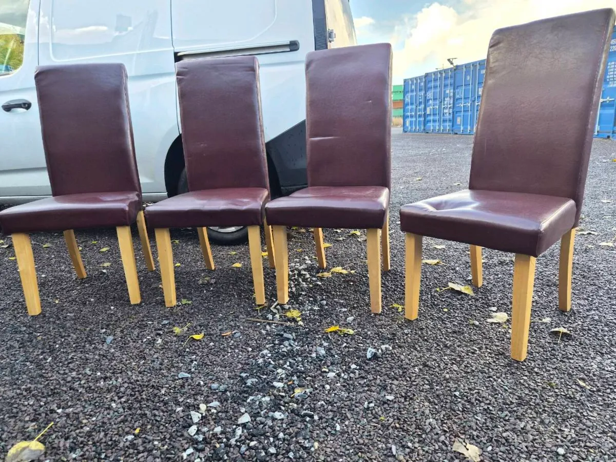 4 dining chairs - Image 2