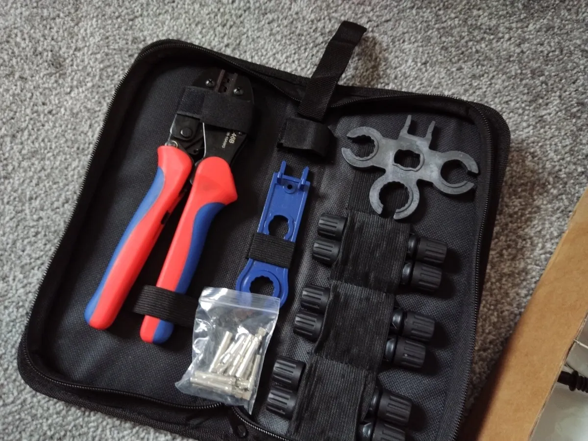 Solar PV MC4 Crimping Tool Kit and Accessories €35 - Image 1