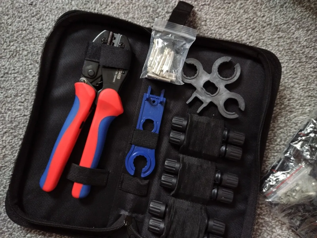 Solar PV MC4 Crimping Tool Kit and Accessories €35 - Image 3