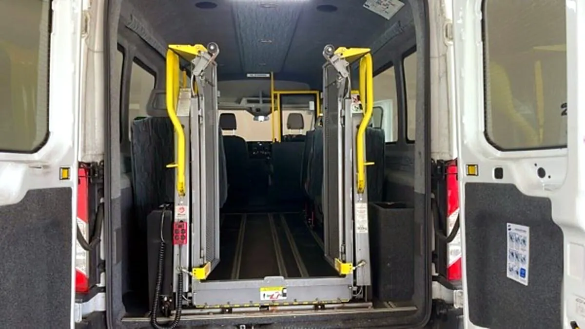 2022 Ford transit wheel chair accessible 11 seater - Image 2
