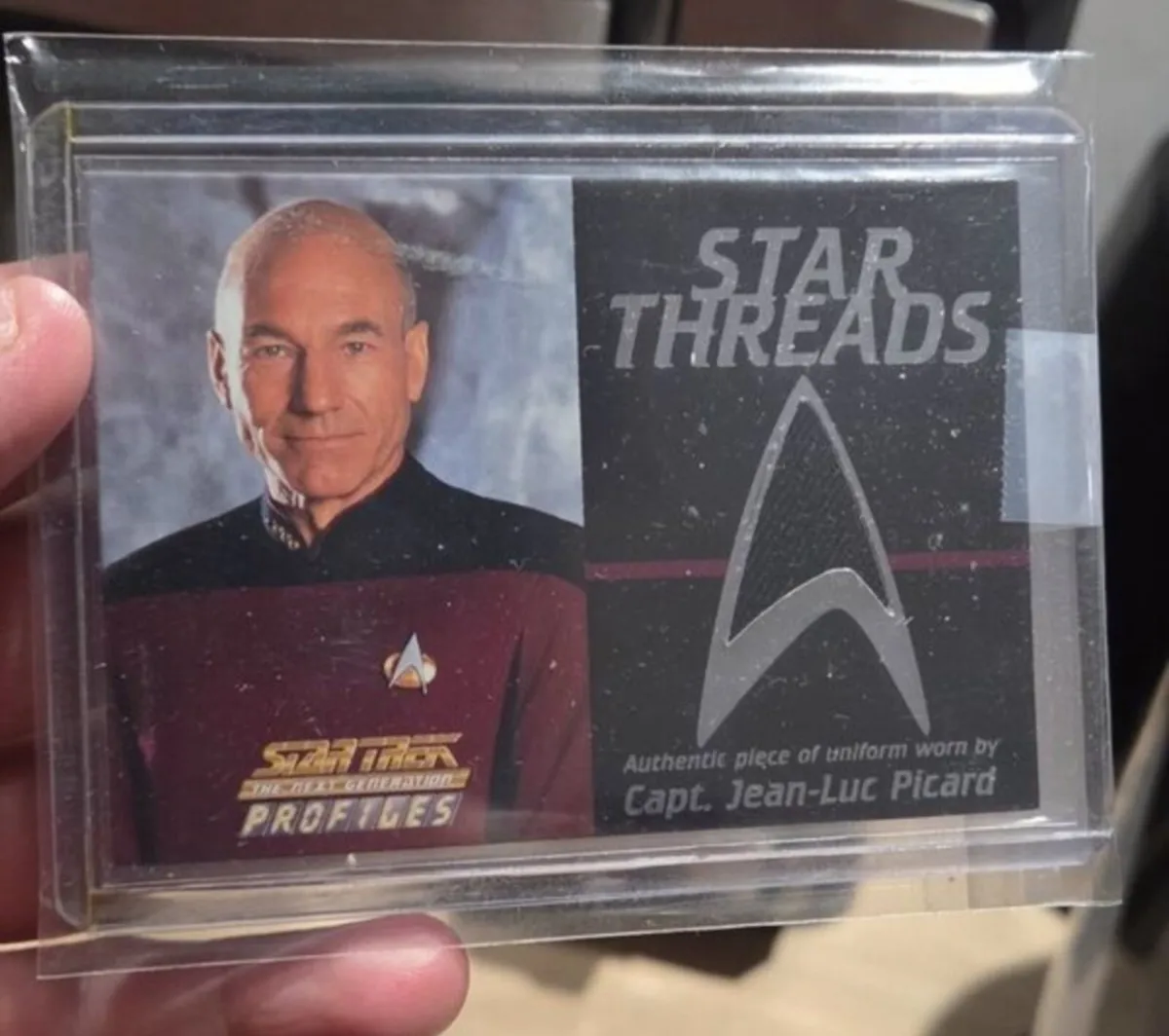 Jean Luc Picard star trek worn uniform piece - Image 2