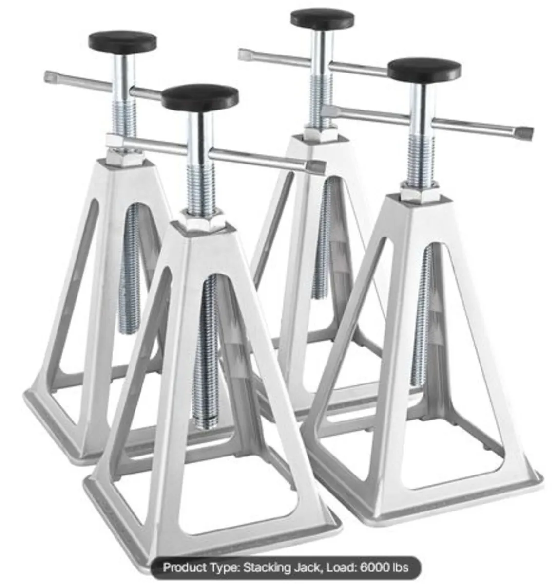 R RV Stabilizer Jacks, 4 Pack Aluminum RV Leveling - Image 1