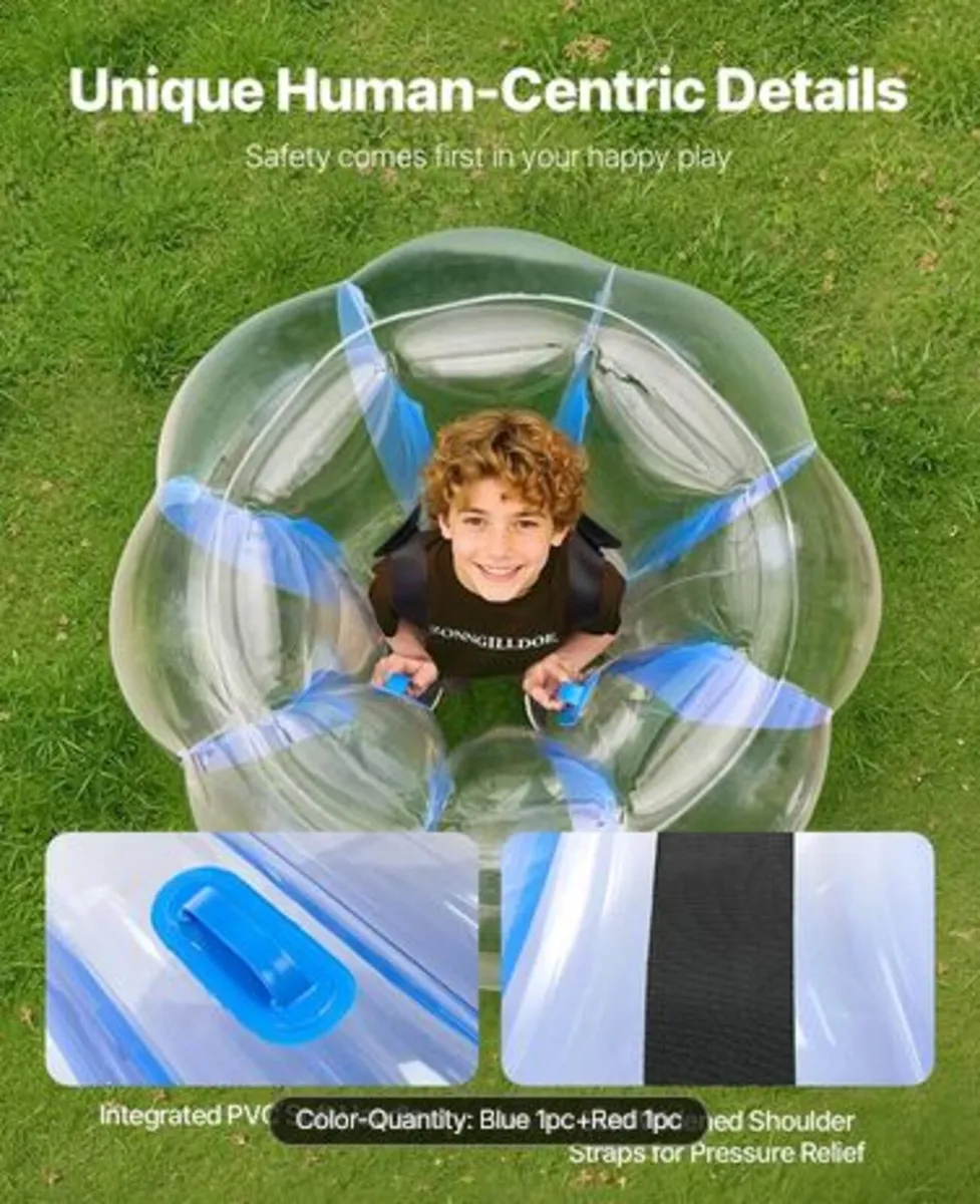 Inflatable Bumper Balls 2-Pack, 4FT/1.2M Body Sumo - Image 2