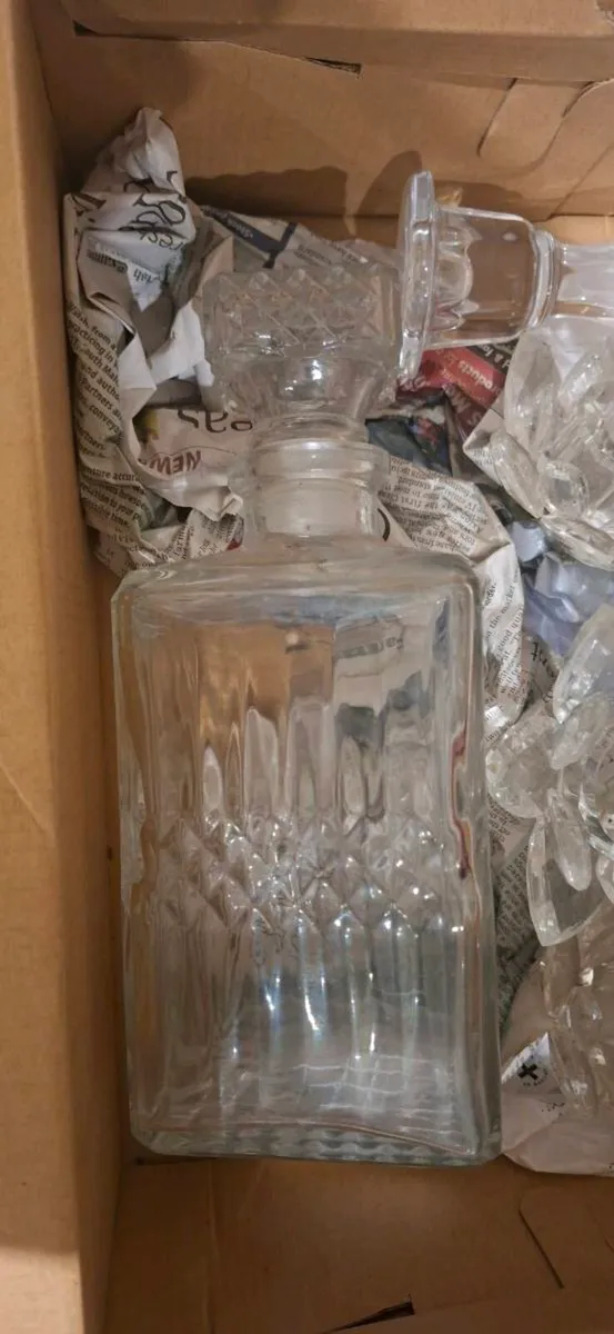 Whiskey Decanter plus other items - Image 2