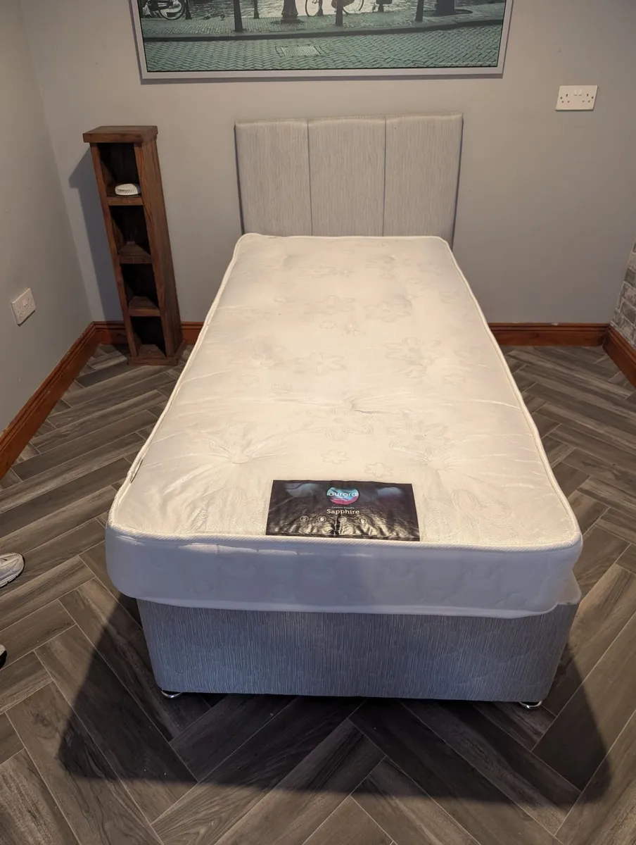 Single Bed and Mattress