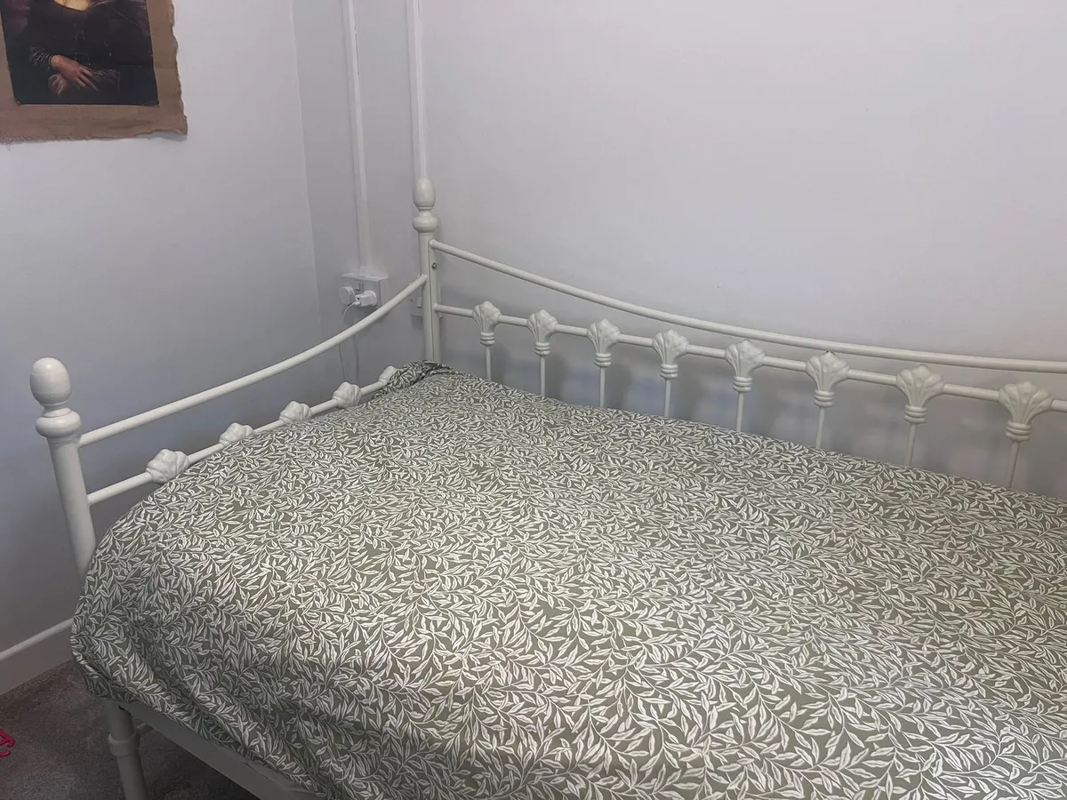 Single Bed and Mattress - Image 1
