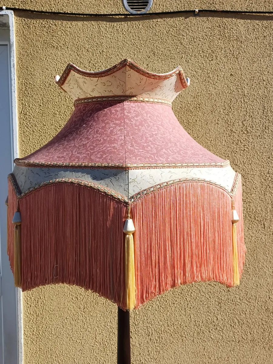 1940/50s  Mahogany Floor Lamp - Image 4