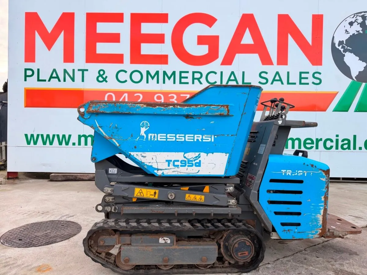 2021 messersi tc95d 1 ton high tip tracked dumper - Image 3