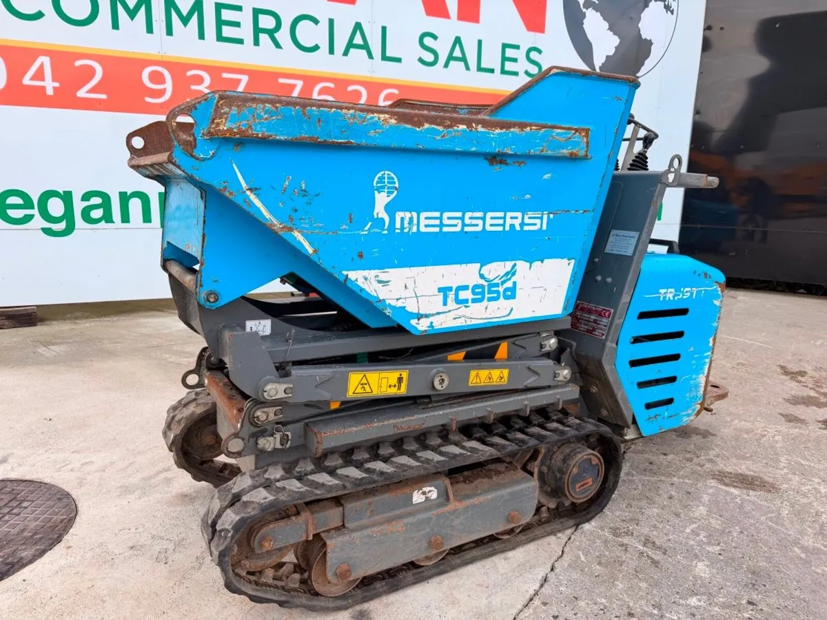 2021 messersi tc95d 1 ton high tip tracked dumper - Image 4