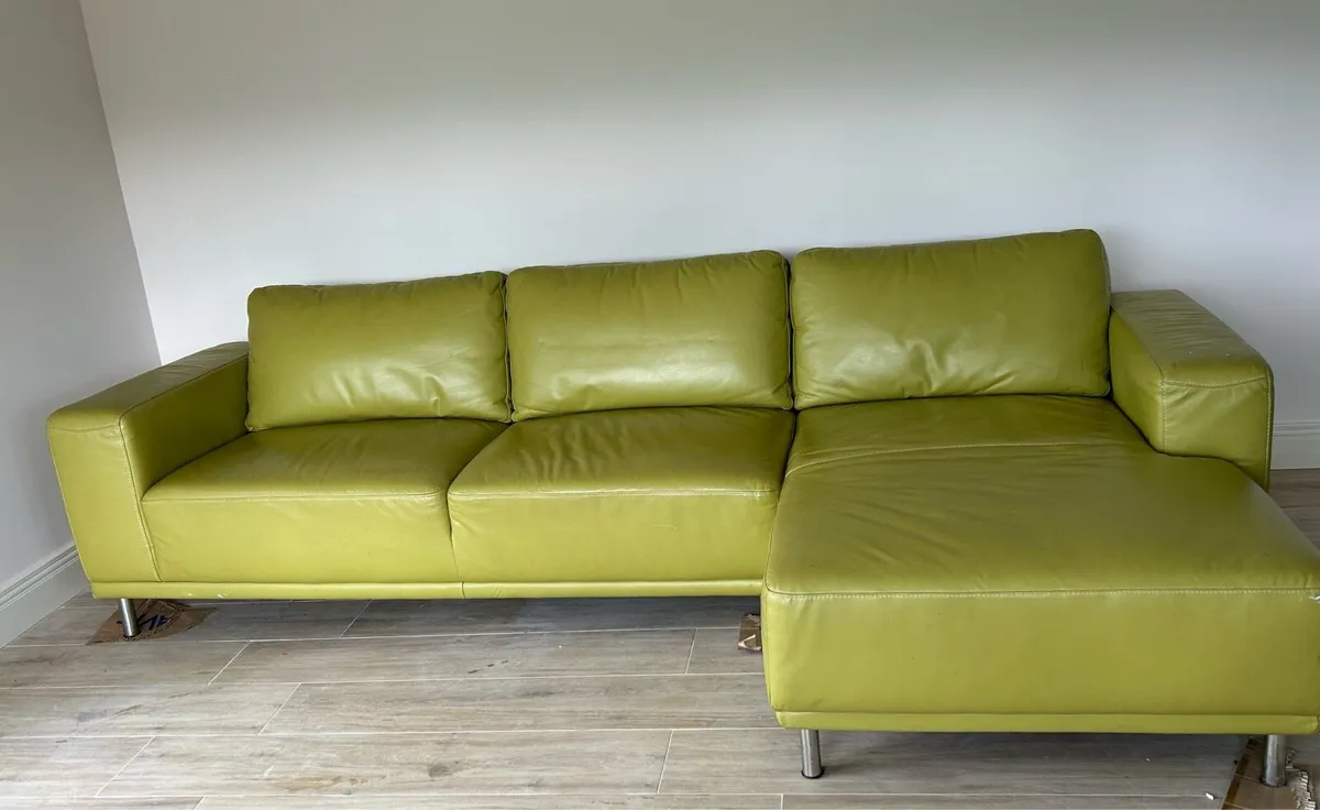 Leather Sofa - Image 1