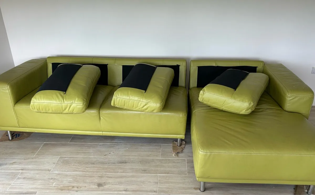 Leather Sofa - Image 2