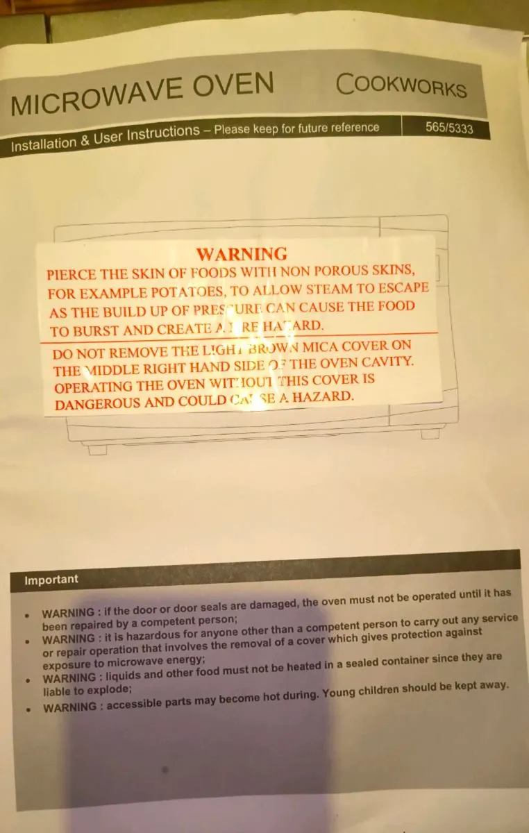 Microwave - Grill 800w - Image 4