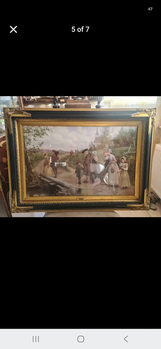 Large vintage picture - Image 2