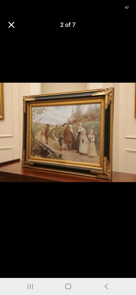 Large vintage picture - Image 3