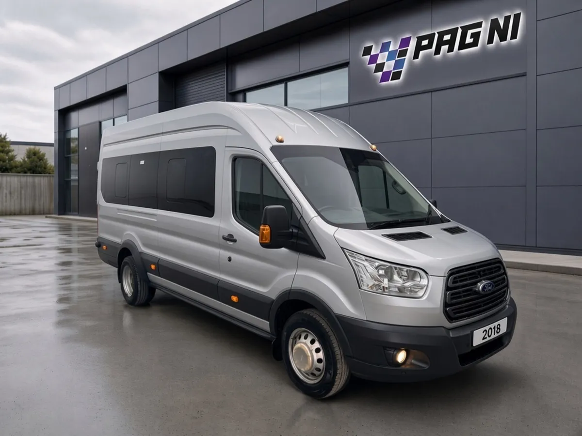 2018 FORD TRANSIT 2.2 460 17 SEATER MINIBUS TREND - Image 1