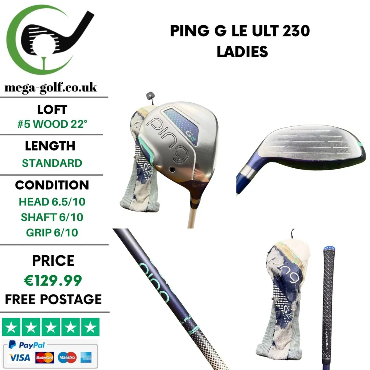 Ping G Le #5 Wood 22° / ULT 230 Ladies - Image 1