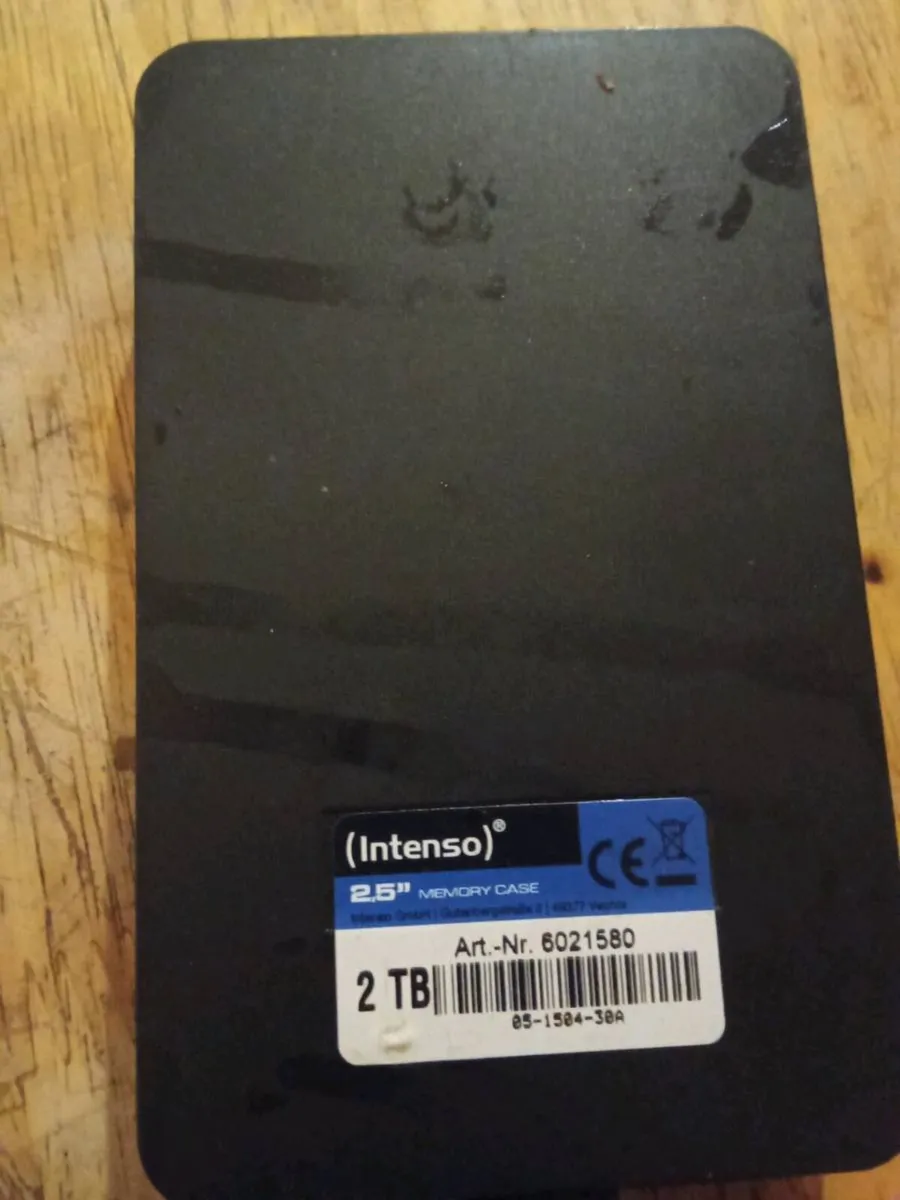 Intenso 2.5" 2TB Back Up Drive (As New Never Used) - Image 1