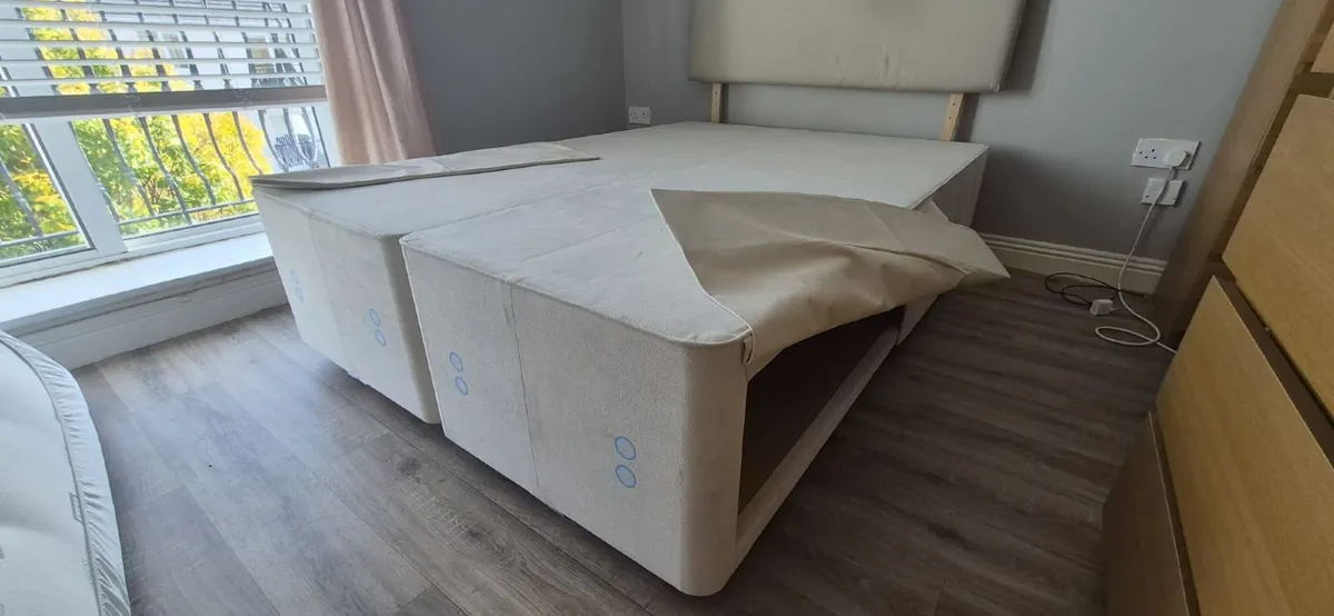 Bed base +Headboard - Image 1