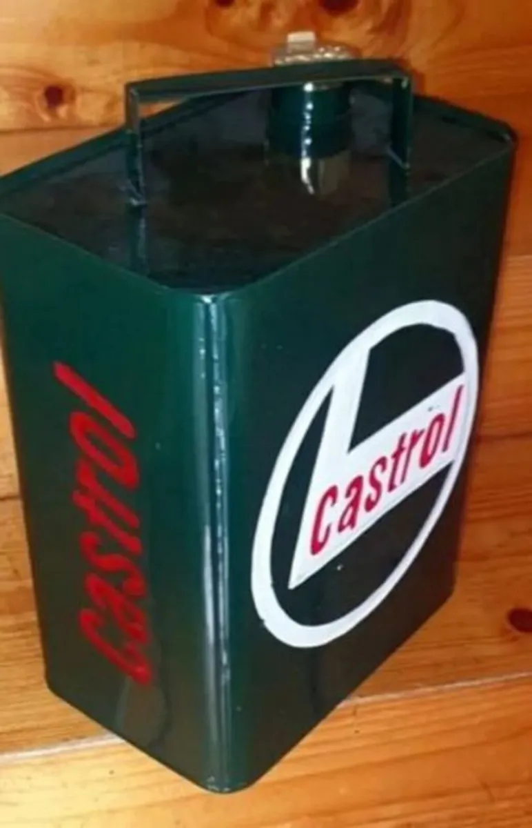 Vintage Castrol Motor Oil Can - Image 1