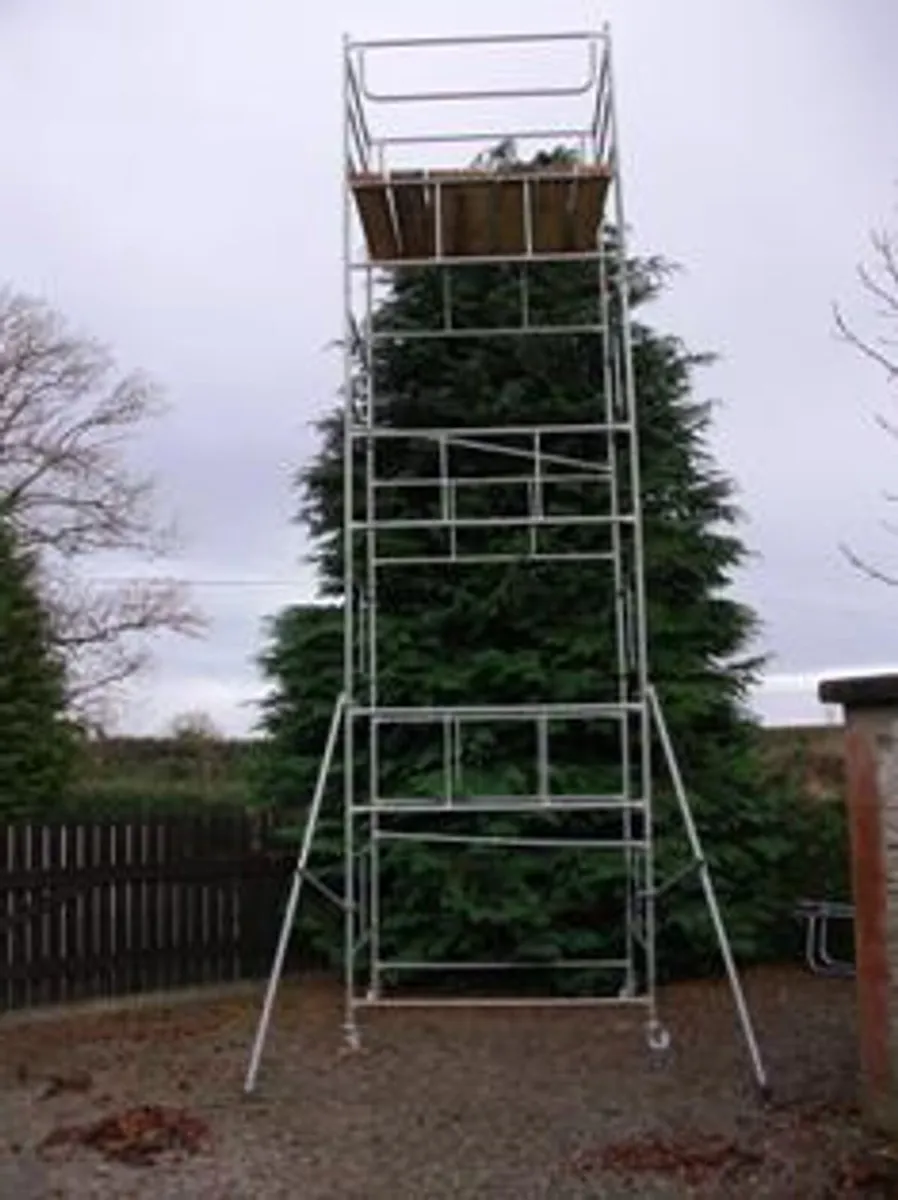 Scaffold tower 18ft.