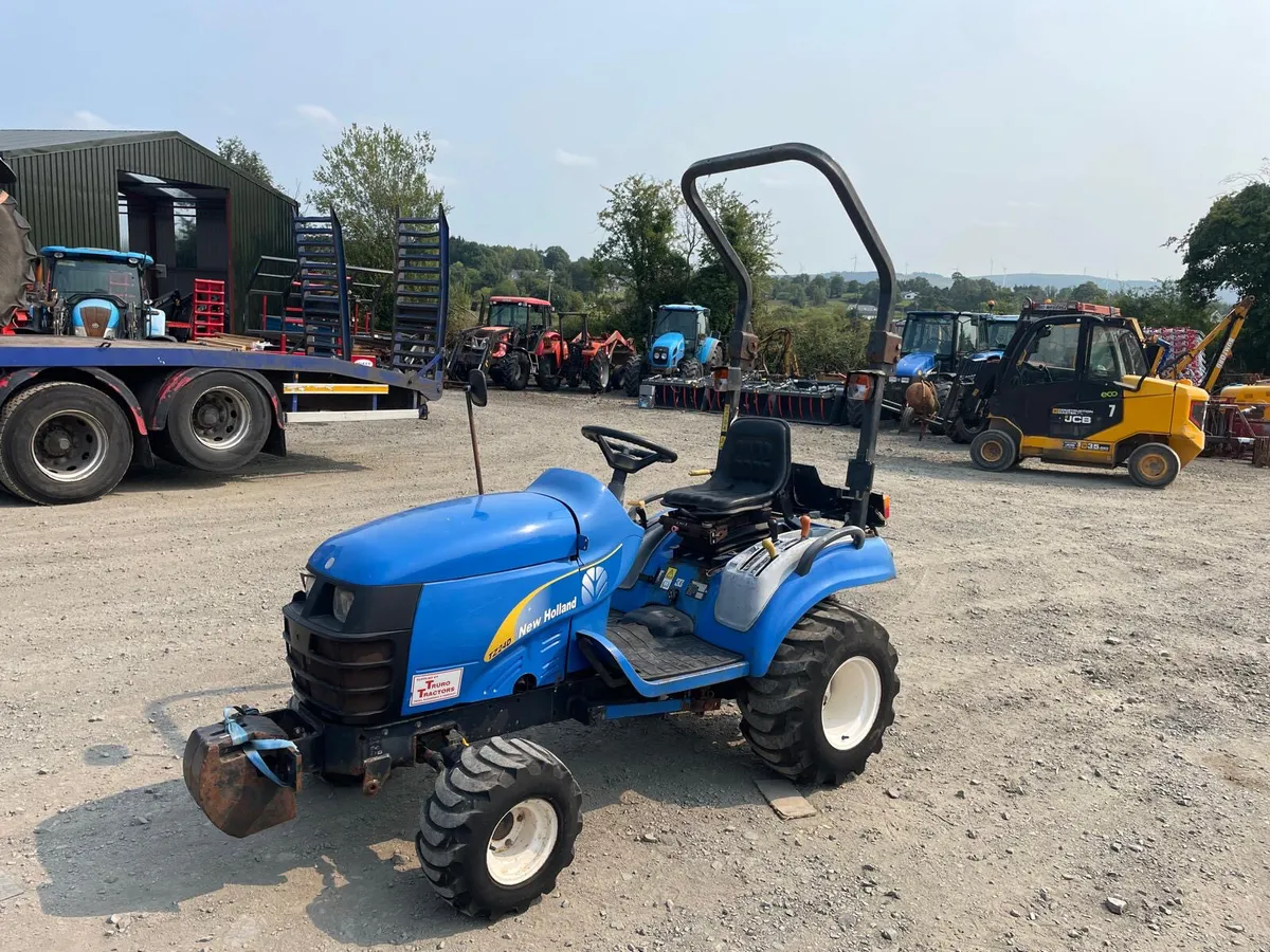 2011 New Holland TZ24D Compact Tractor - Image 1