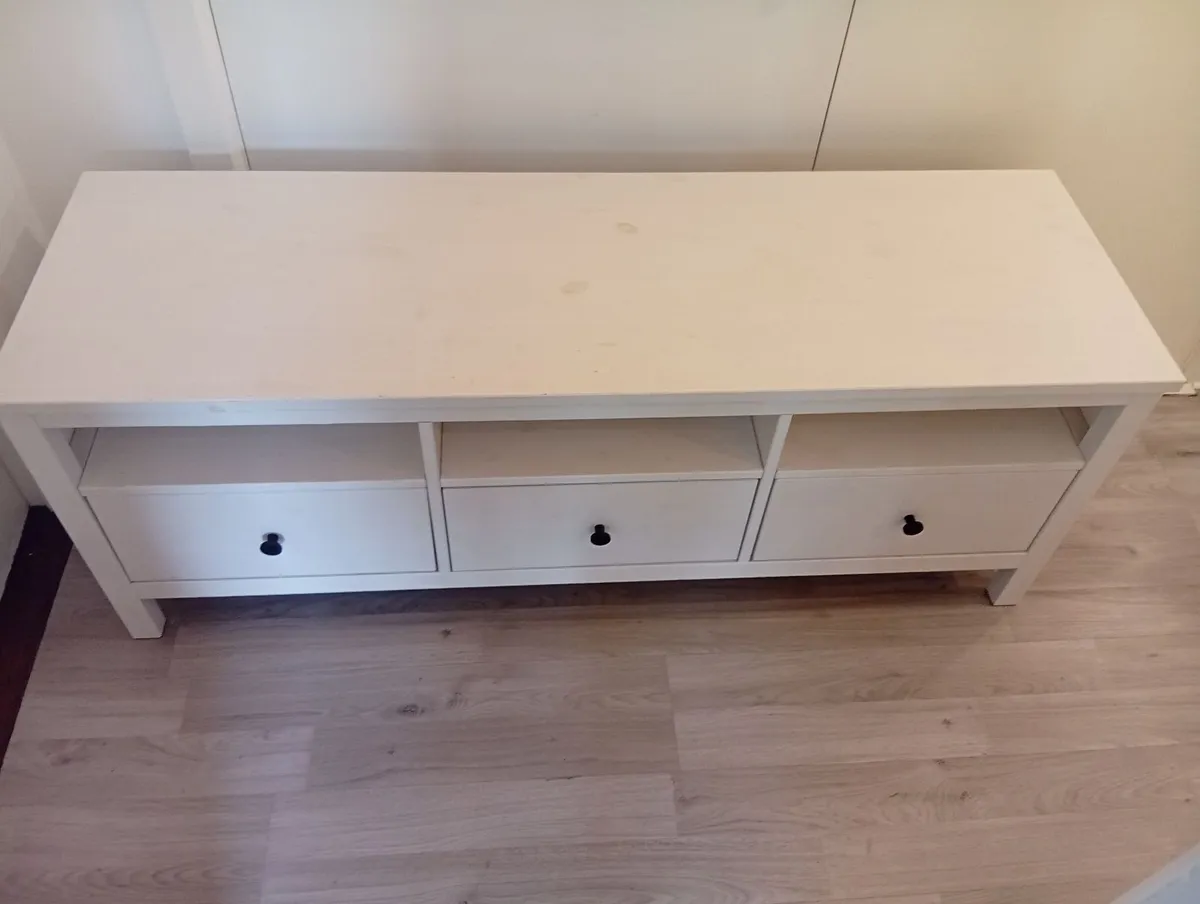 Quality Solid Tv Unit Bench - Image 1