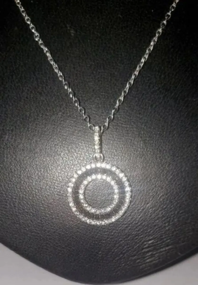 Vintage Harrods Sterling Silver Pendant/Chain - Image 2