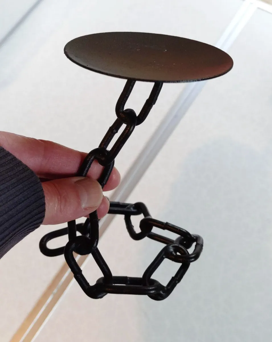 Black Candle Holder (new). - Image 2