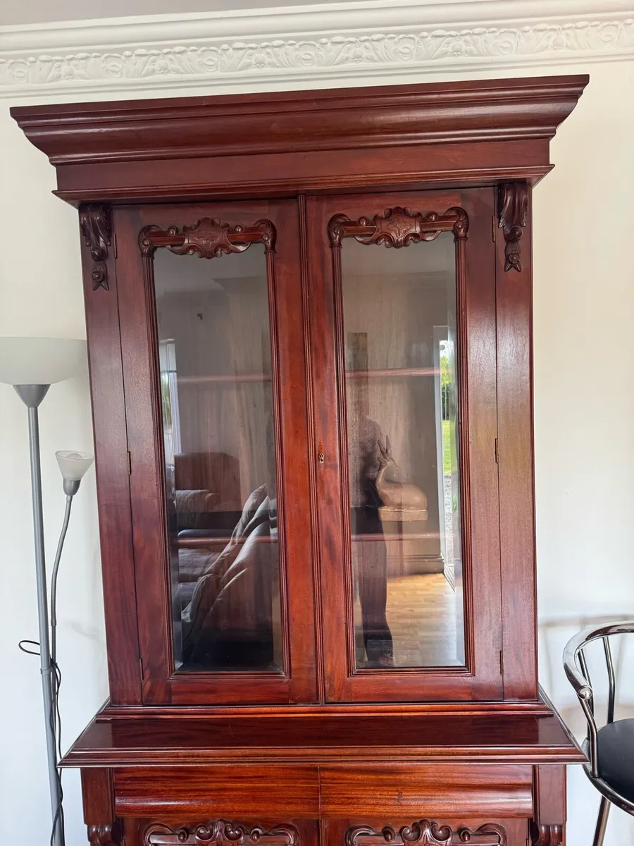 Mahogany antique dresser - Image 2