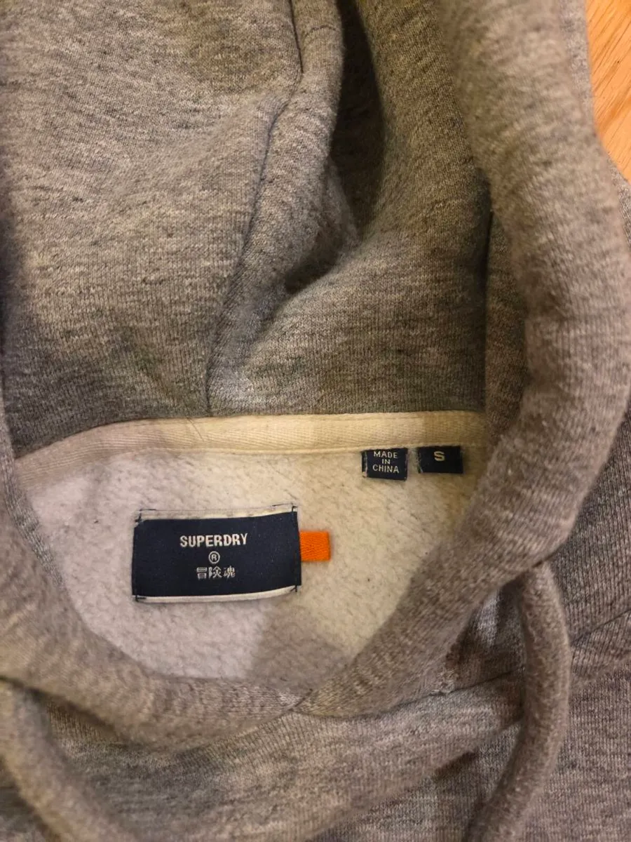 Mens Superdry Hoodie S - Image 2