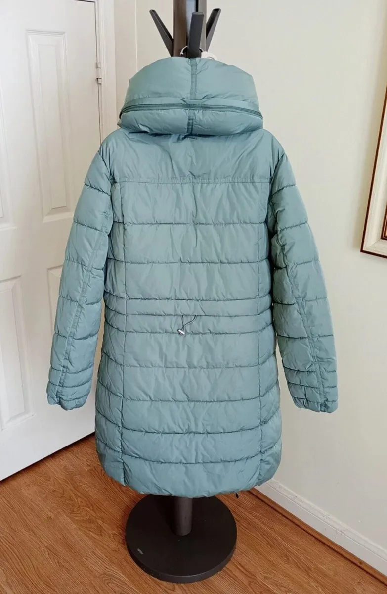 PADDED QUILTED long coat - Image 3